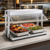 Thumbnail image #4 for Hatco Glo-Ray® GRBW-66 66-Inch Countertop Buffet Warmer with Heated Base and Sneeze Guards
