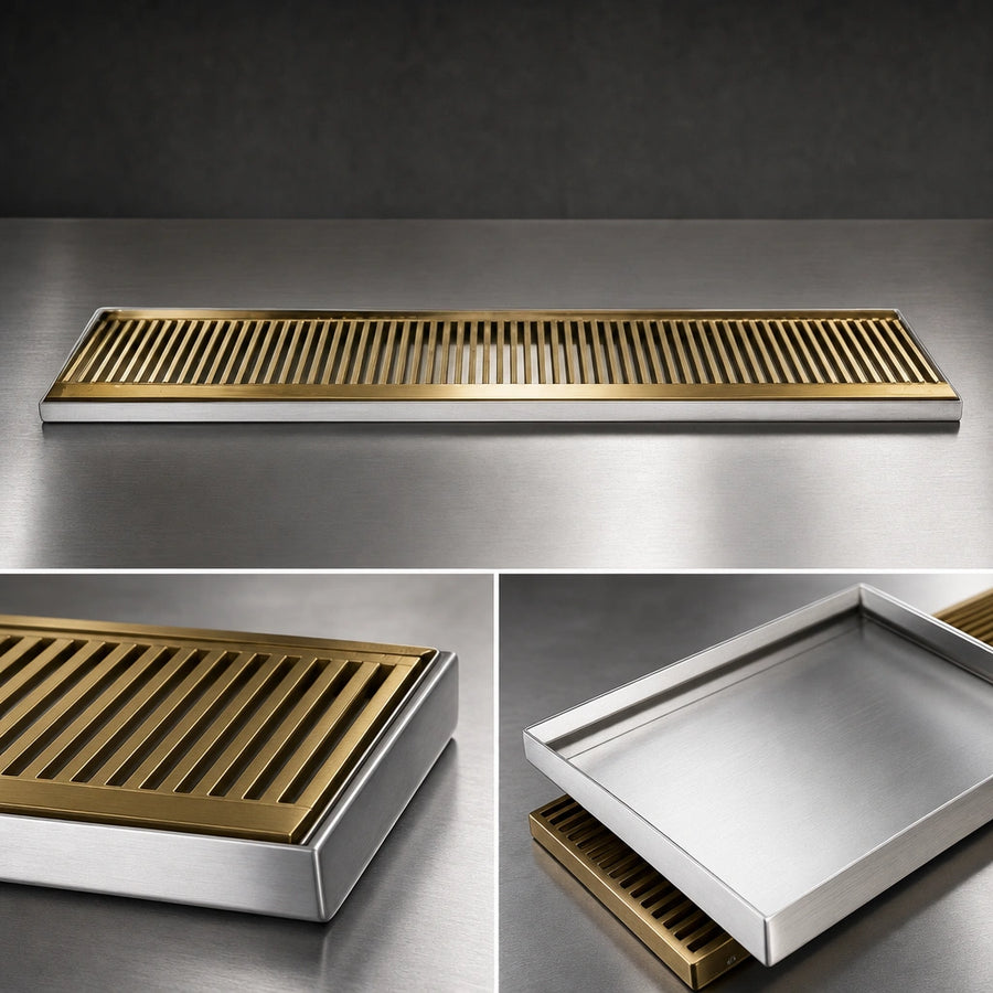 18-Gauge Stainless Steel Tray