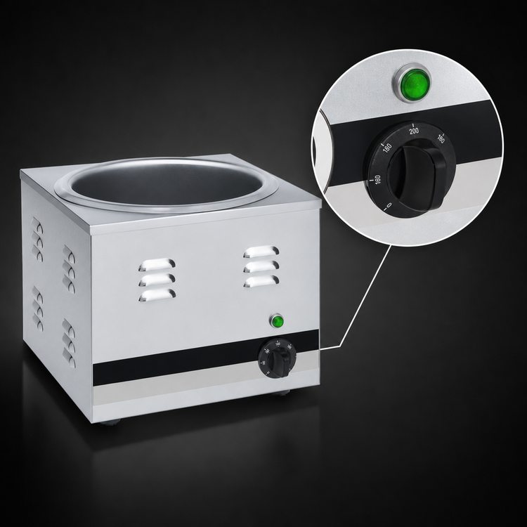 Product image #4 for APW Wyott X*PERT Electric Countertop Food Pan Warmer/Rethermalizer, 11 Qt, Stainless Steel