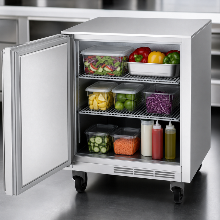 Product image #5 for Beverage-Air UCR27HC 27-Inch One-Section Shallow-Depth Undercounter Refrigerator
