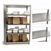 Thumbnail image #4 for Nemco 6303-2 Stainless Steel Two-Tier To-Go Shelf with (2) 18