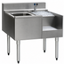 Thumbnail image #4 for Eagle Group 2200 Series Underbar Ice Bin/Cocktail Station with Blender Recess and 7-Circuit Cold Plate, 36W x 24D