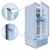Thumbnail image #4 for Beverage-Air Marketeer MT10-1W 1-Section White Hinged Glass Door Merchandiser Refrigerator, 9.43 Cu. Ft.