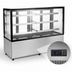 Thumbnail image #4 for 72-Inch Square Glass Floor Refrigerated Display Case, Self-Contained, 3 Shelves