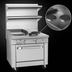 Thumbnail image #4 for Southbend Platinum 36-Inch Heavy Duty Gas Range with 2 Open Burners, 2 Hot Tops, and Cabinet Base