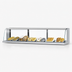 Thumbnail image #4 for Turbo Air TOMD-75LS Low Top Display Dry Case for TOM-75S/L Open Display Merchandiser, 4.3 Cu. Ft.