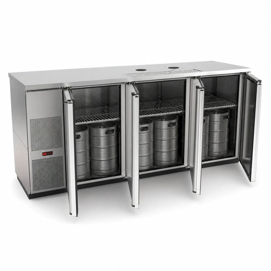 Three-Section Storage