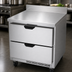 Thumbnail image #4 for Beverage-Air 32-Inch 2-Drawer Worktop Refrigerator with Stainless Steel Top and 4-Inch Backsplash, 7.2 Cu. Ft.