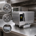 Thumbnail image #4 for AccuTemp Evolution 3-Pan Connectionless Boilerless Countertop Electric Convection Steamer