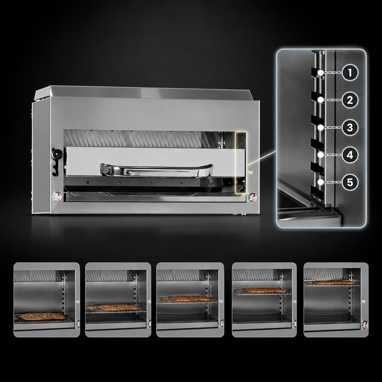 Product image #4 for Southbend Platinum 36-Inch Compact Radiant Gas Salamander Broiler