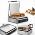 Thumbnail image #5 for Vollrath Super-Size Countertop Panini Sandwich Grill with Smooth Aluminum Plates, 120V