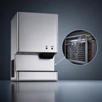 Thumbnail image #4 for Hoshizaki DCM-500BWH Countertop Cubelet Ice Maker and Water Dispenser, Water-Cooled, 40 lb Storage, 590 lb/24 hr Production