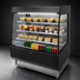 Thumbnail image #4 for Omcan 51-Inch Open-Air Refrigerated Merchandiser, 27.2 Cu. Ft., Floor Model