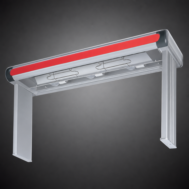 Product image #4 for Hatco Glo-Ray Designer Infrared Aluminum Strip Heater with Lights, 39.5 Inch, Single Element