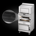 Thumbnail image #4 for Vulcan V Series Heavy Duty 36-Inch Gas Upright Broiler with Convection Oven Base