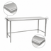 Thumbnail image #4 for Eagle Group BlendPort® Budget Series 84-Inch x 24-Inch 430 Stainless Steel Work Table