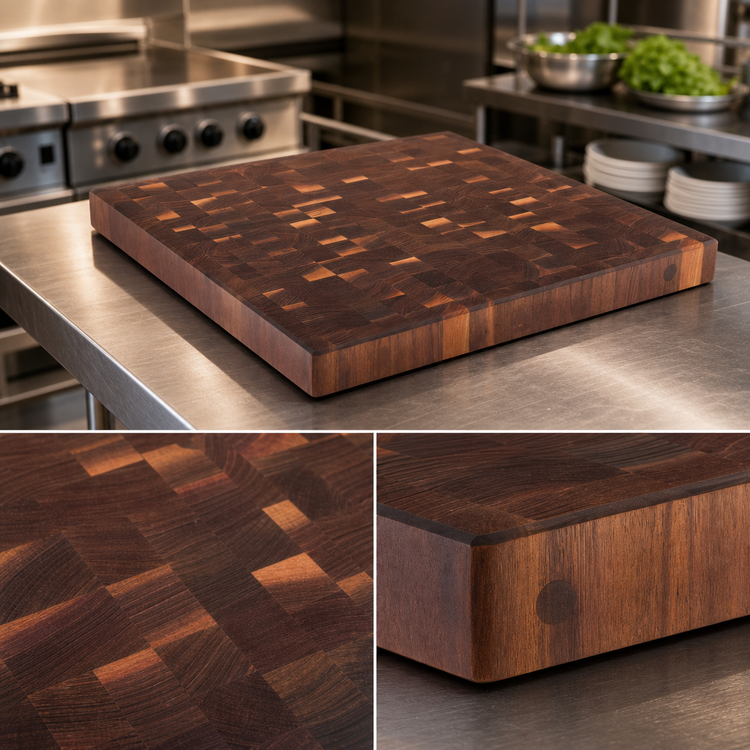 Product image #4 for Boos Block American Black Walnut End-Grain Island Countertop, 36 x 25 x 4 Inches