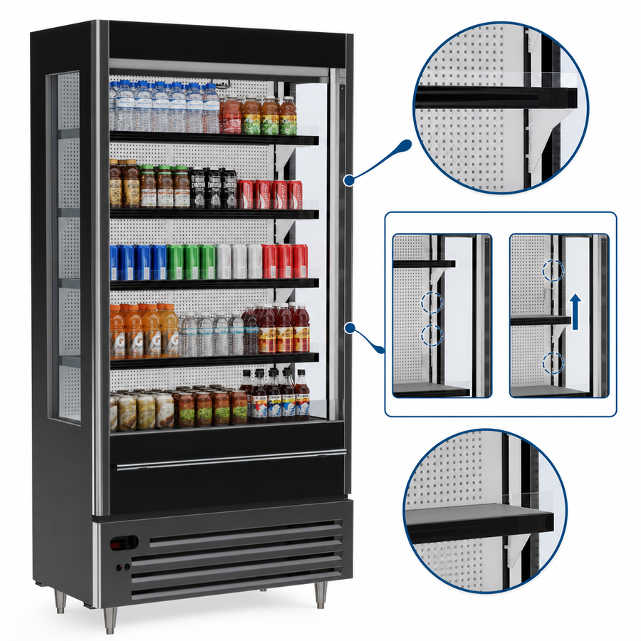 Five Adjustable Shelves