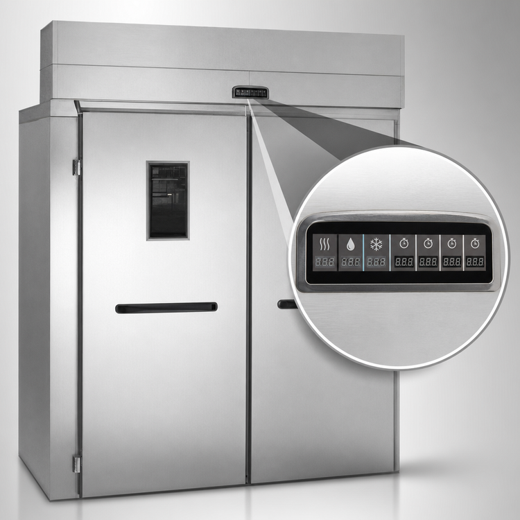Product image #4 for Baxter RPW2E 60.5-Inch Deep Double Wide Roll-In Retarder/Proofer Cabinet