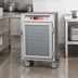 Thumbnail image #4 for Metro C5 6 Series Half-Height Pass-Thru Heated Holding Cabinet, 17-Pan Capacity, 120V