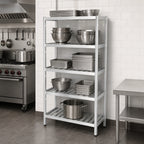 Thumbnail image #4 for Channel Manufacturing TT2460 Tubular Aluminum Cantilever Shelf, 57.375W x 24D x 2.5H