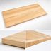 Thumbnail image #4 for Boos Block Northern Hard Rock Maple Edge Grain Kitchen Countertop, 96 x 38 x 1-1/2 Inch, Varnique Finish