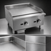 Thumbnail image #4 for Comstock-Castle 24-Inch Countertop Gas Griddle with Smooth Polished Steel Plate