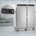 Thumbnail image #5 for Alto-Shaam Halo Heat 192-Plate Electric Mobile Banquet Holding Cart with Double Doors