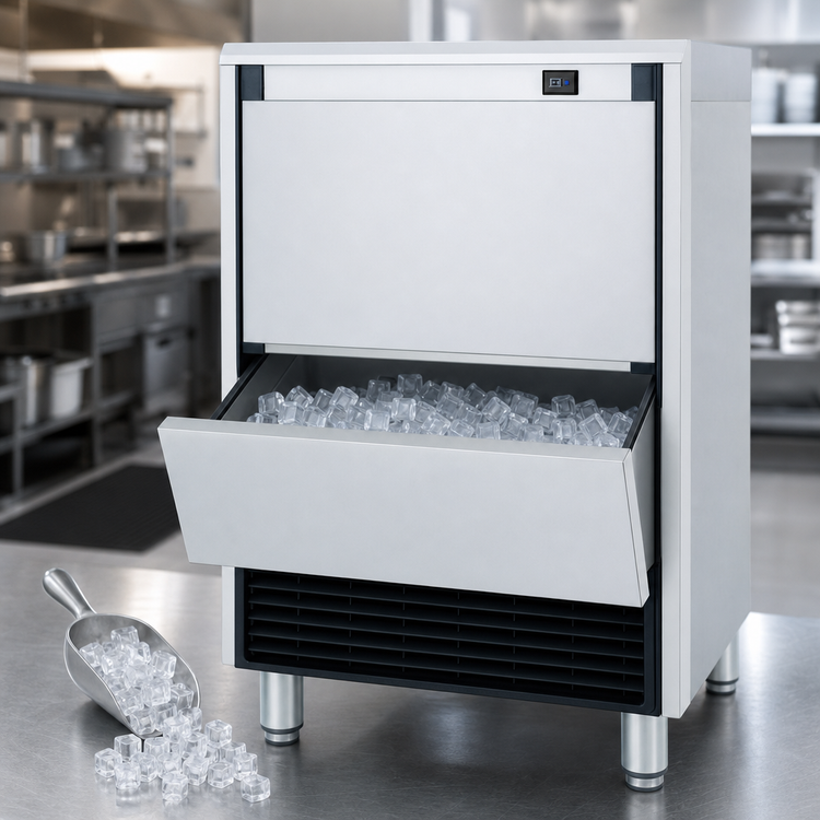 Product image #4 for ITV SPIKA NG 130 Self-Contained Full/Half Dice Ice Cube Machine with 44.1 lb Storage