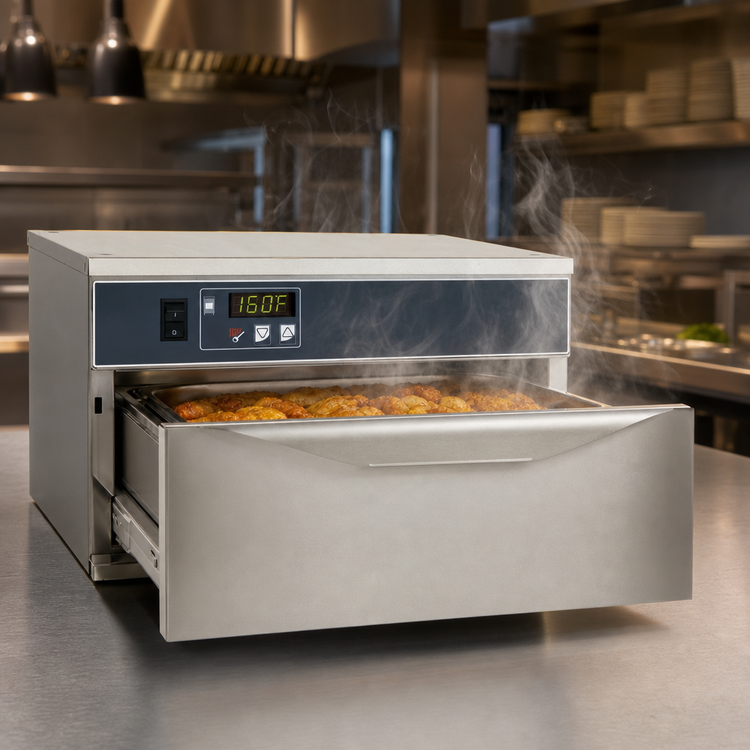 Product image #4 for Alto-Shaam Halo Heat Narrow Single-Drawer Freestanding Vented Warming Drawer