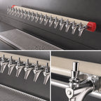 Thumbnail image #4 for Micro Matic USA 1739-S 16-Faucet Wall-Mount Glycol-Cooled Draft Tower Insert Module, 48-Inch Wide, Short Shanks