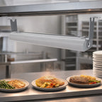 Thumbnail image #4 for Vollrath FC-4SH-84120-NA-SW 84-Inch Low-Profile Unlighted Strip Heat Lamp, Aluminum Housing, Remote Toggle Switch, Hardwired