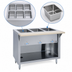 Thumbnail image #4 for Thurmaduke E-6-CBPG 6-Pan Electric Hot Food Steamtable Unit with Open Base