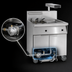 Thumbnail image #4 for Imperial Electric Floor Fryer with Built-In Filter System, Dump Station, and 50 lb. Capacity