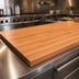 Thumbnail image #4 for John Boos Boos Block Blended Edge Grain American Cherry Kitchen Countertop, 144 x 36 x 1-1/2 Inches, Flat