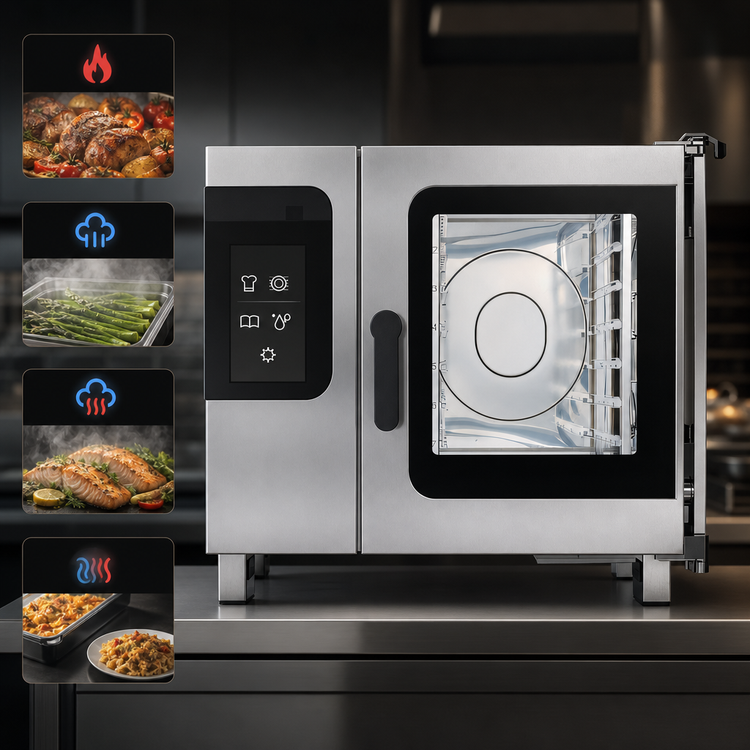 Product image #4 for Convotherm Maxx Pro C4 ET 6.10GB-N Single Deck Full-Size Gas Combi Oven