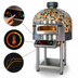 Thumbnail image #4 for Rosito Bisani FRV100-CM Electric Convection Rotary Pizza Oven, 39-Inch Round Cooking Chamber, 5-Pizza Capacity