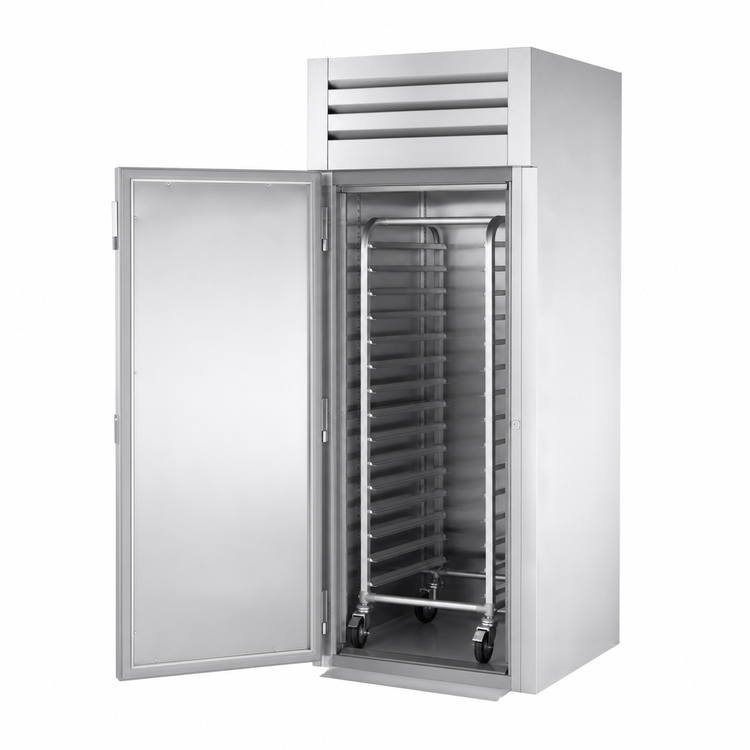 Product image #4 for True Spec Series One-Section Roll-Thru Refrigerator with Stainless Steel Front and Rear Doors