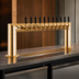 Thumbnail image #4 for Perlick Pass-Thru Countertop Glycol-Cooled Draft Beer Tower with 12 Faucets, Tarnish-Free Brass Finish