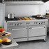 Thumbnail image #4 for Southbend Ultimate 60-Inch Gas Restaurant Range with 4 Burners, 36-Inch Griddle, and 2 Standard Ovens