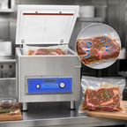 Thumbnail image #4 for Globe (Middleby) GVP20A Single-Chamber Countertop Vacuum Packaging Machine with 16.5-Inch Seal Bar and Gas Flush