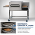 Thumbnail image #4 for Lincoln Impinger II KNLZ-Rated Ventless Electric Single-Deck Conveyor Pizza Oven, 120/240V