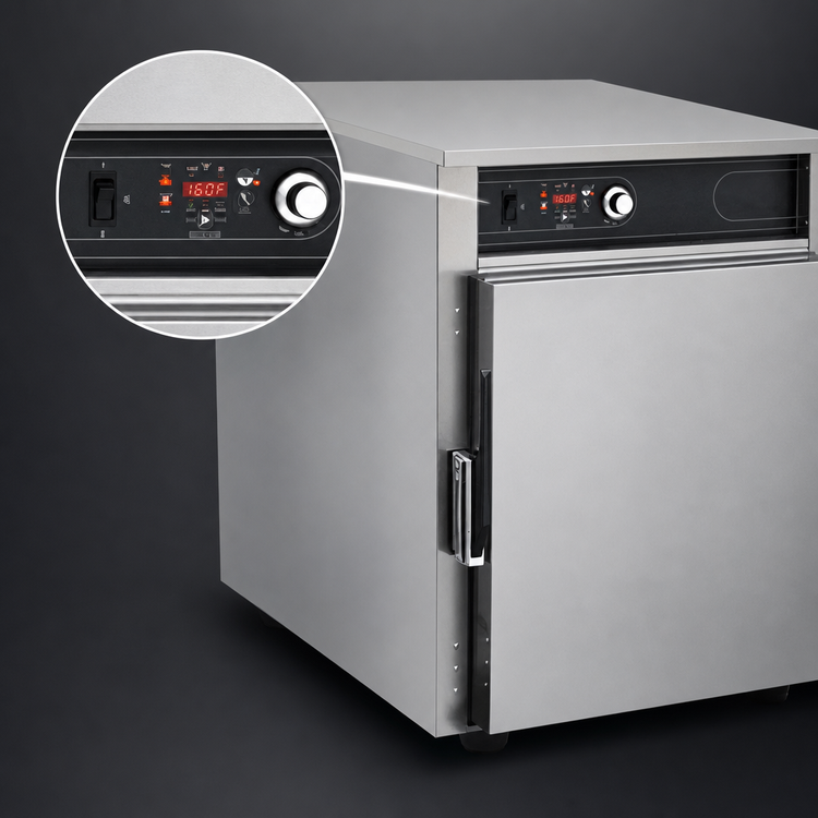 Product image #4 for FWE LCH-5-G2 Half-Height Low Temperature Cook & Hold Cabinet with (3) Full-Size Pan Capacity