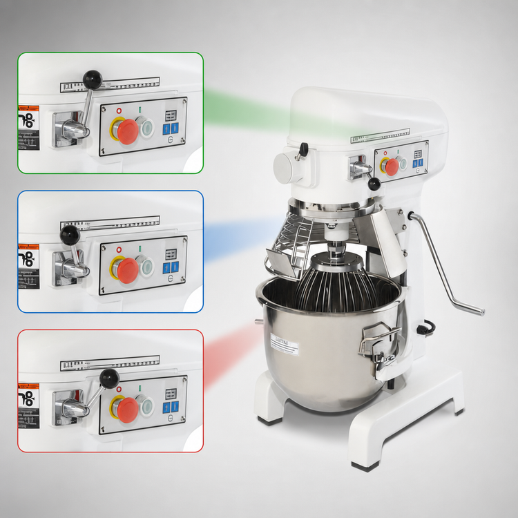 Product image #4 for Doyon SM200 Floor Model Planetary Mixer, 20 Qt, 3-Speed, 1/2 HP, 120V