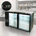 Thumbnail image #4 for BK Resources 60-Inch 2-Door Solid Door Back Bar Refrigerator with LED Lighting