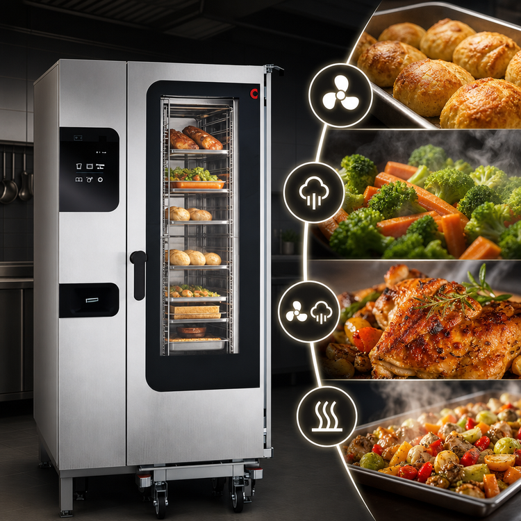 Product image #4 for Convotherm C4 ET 20.10ES-N Full-Size Electric Boilerless Roll-In Combi Oven with easyTouch Control
