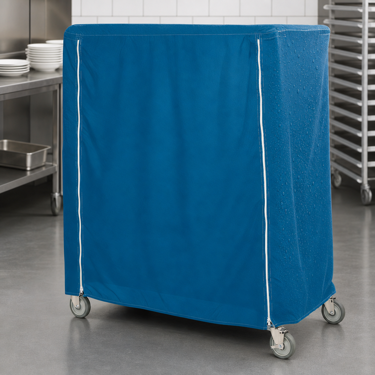 Product image #4 for Metro Waterproof Vinyl-Nylon Coated Cart Cover for 48 x 18 x 54-Inch Queen Mary & Banquet Cart