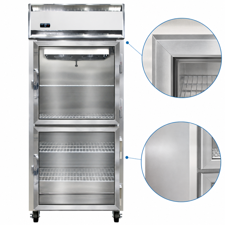 Product image #4 for Continental Refrigerator 1FXNGDHD One-Section Extra-Extra-Wide Glass Door Display Freezer