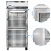Thumbnail image #4 for Continental Refrigerator 1FXNGDHD One-Section Extra-Extra-Wide Glass Door Display Freezer