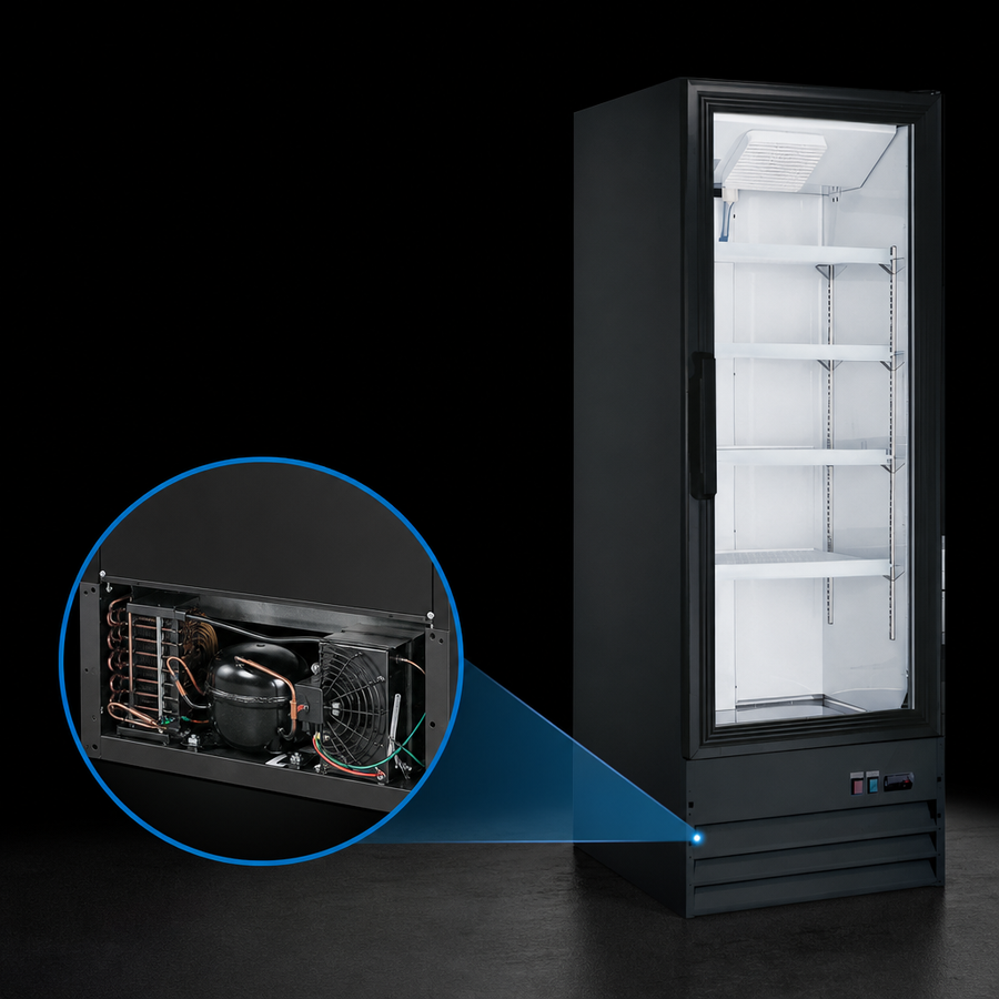 Bottom-Mounted Self-Contained Refrigeration